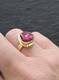 14k Gold Tourmaline Ring