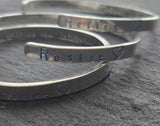 RESIST sterling silver 925 cuff bracelet