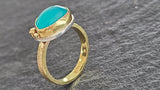 Amazonite 14k Gold Ring