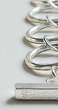Sterling Silver bracelet, Big Round Links