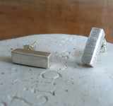 Minimalist Sterling Silver Post Earrings