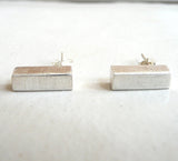 Minimalist Sterling Silver Post Earrings