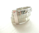 Sterling Silver Trio Band Three Stacked Rings